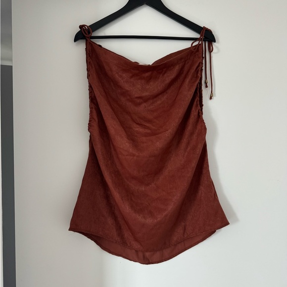 Free People Hattie Silky Tunic Top - Picture 7 of 10